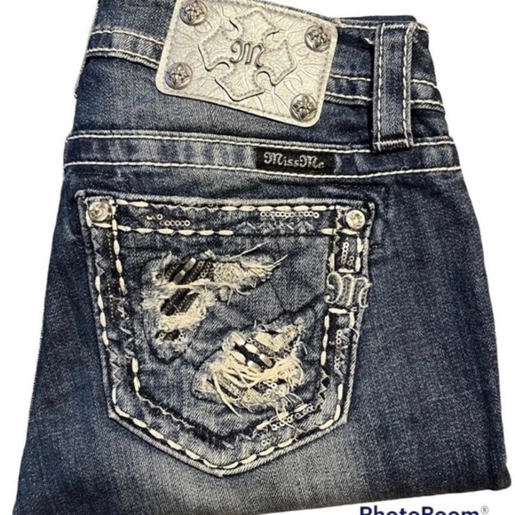 Miss Me Jeans Size 24/31 Worn Once - Picture 1 of 3